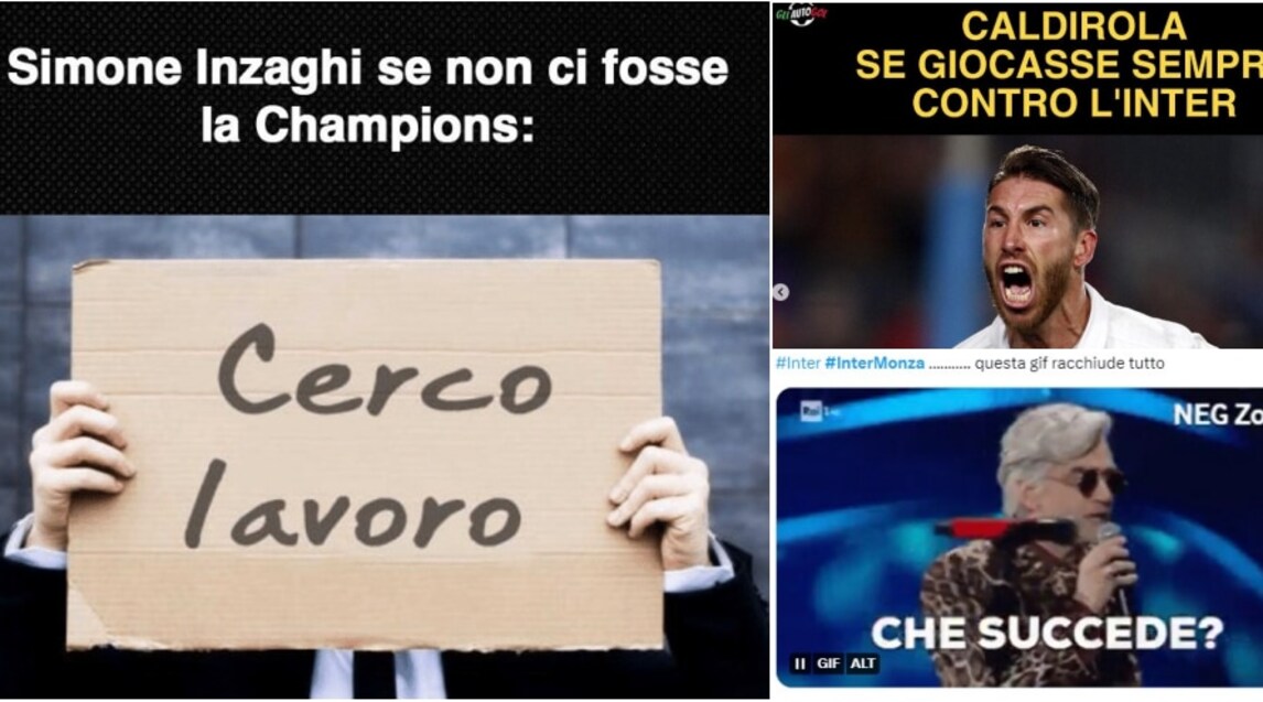 Caldirola non perdona, i social nemmeno: Inter bersagliata dalle ironie