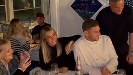 Totti e Noemi, festa speciale in famiglia