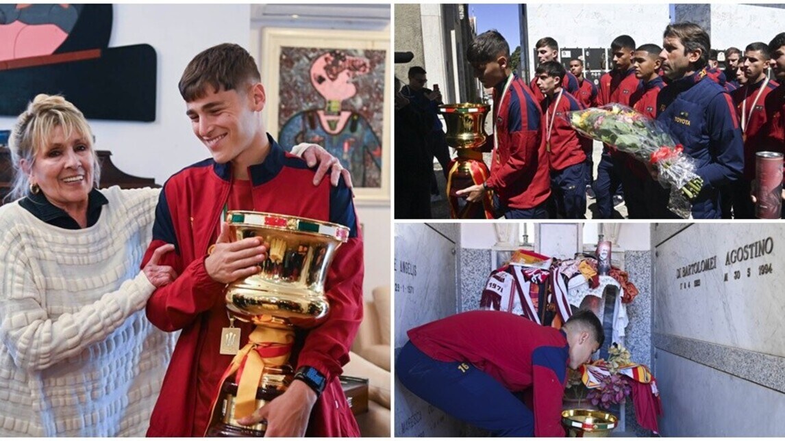 "La Coppa da Agostino": la Roma Primavera omaggia Di Bartolomei