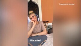 Compleanno a Marrakech, le immagini di Ilary con Bastian