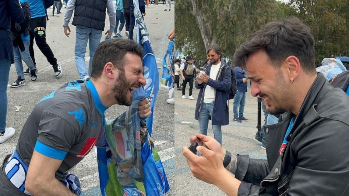 Napoli, gioia incontenibile: l'Inter batte la Lazio, lo Scudetto è a un passo