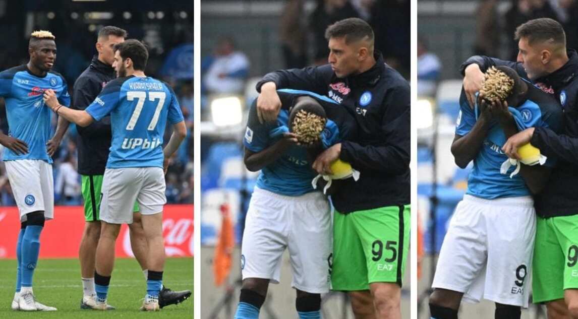 Delusione Napoli: Osimhen in lacrime, Spalletti incredulo