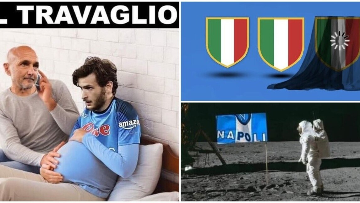 Scudetto Napoli, la lunga attesa social: dilagano meme e ironie