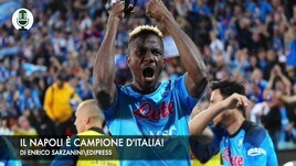 Il Napoli è campione d'Italia!