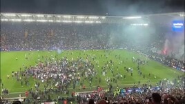 Udinese-Napoli, scoppia la festa alla "Dacia Arena"