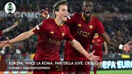 Europa: vince la Roma. Pari per la Juventus. Fiorentina beffata