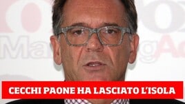 Cecchi Paone ha lasciato L'Isola dei Famosi dopo la lite con Ilary Blasi