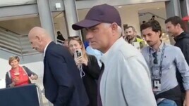 Internazionali d'Italia, l'arrivo di Mourinho al Foro Italico