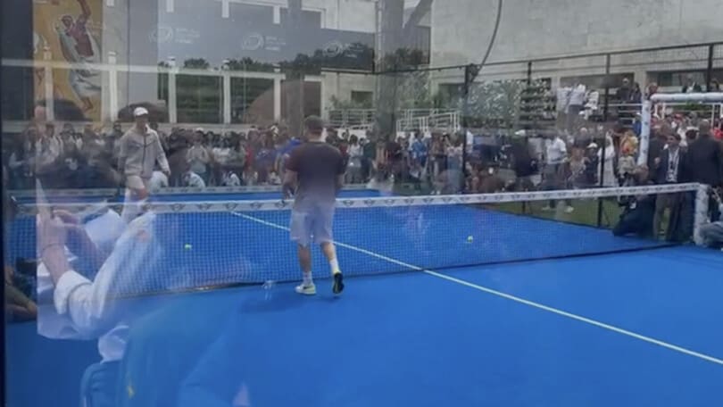 Quando Totti sfidò Sinner a padel agli Internazionali di Roma