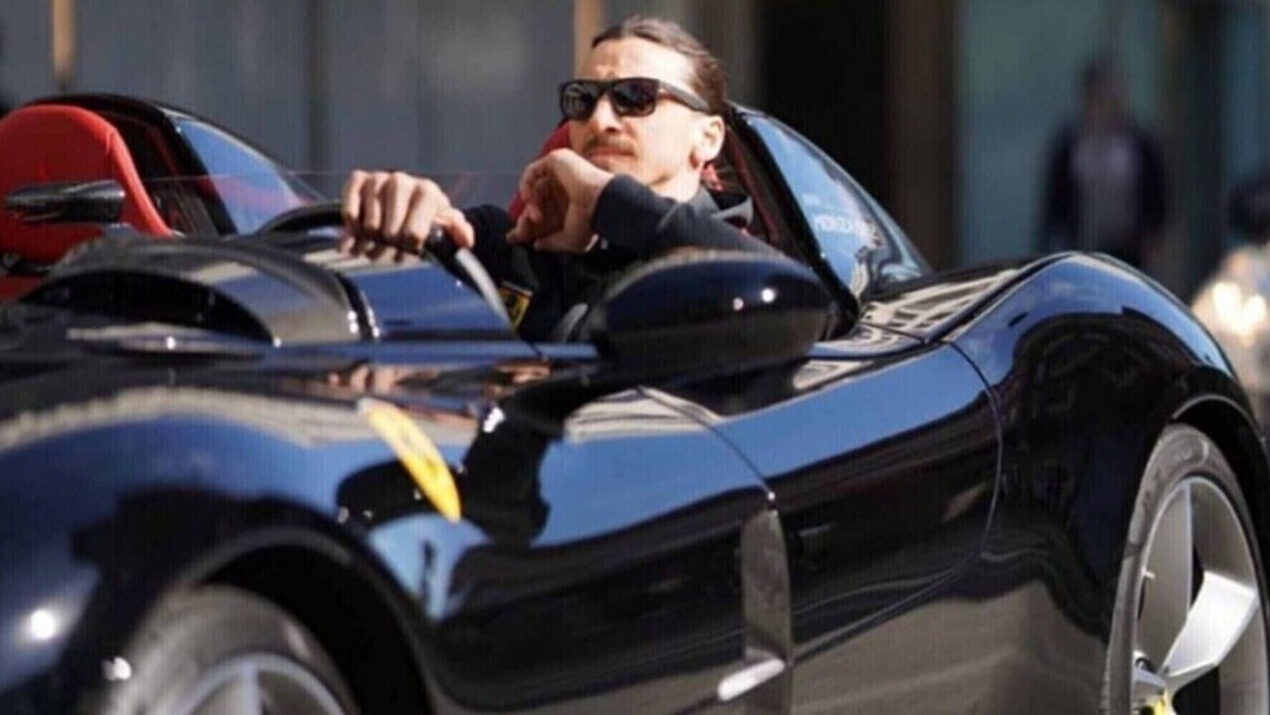 Ibrahimovic, da Ferrari a Porsche: tutte le sue supercar da capogiro