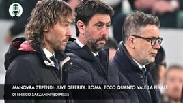 Manovra stipendi: Juventus deferita. Roma, ecco quante vale la finale