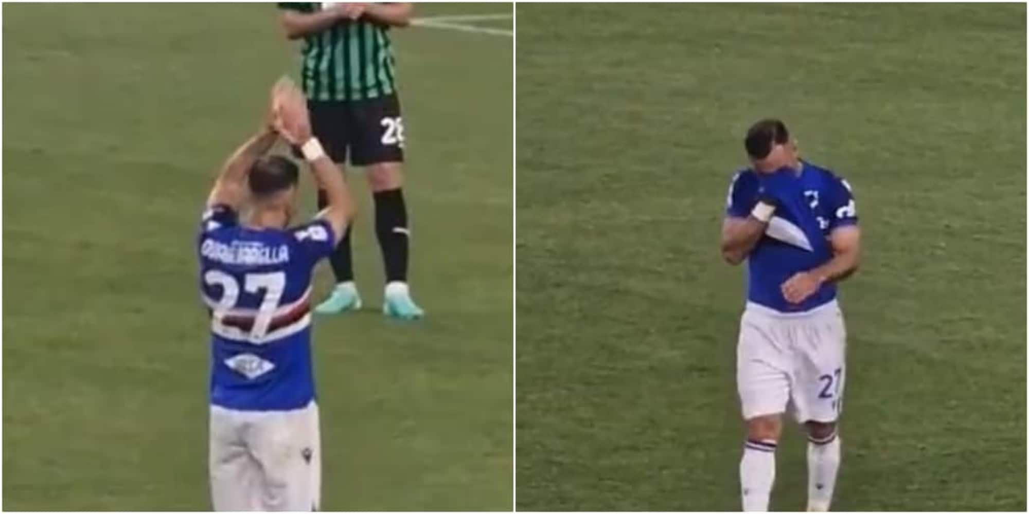 Quagliarella in lacrime saluta la Samp e svela: "Ho un obiettivo"