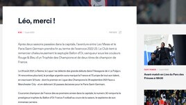 Psg-Messi, l'addio è ufficiale