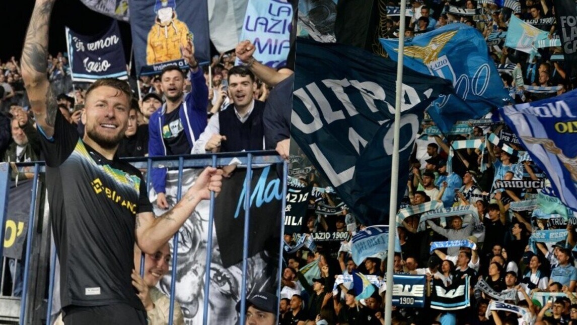 Lazio, che festa per il secondo posto! Immobile scatenato