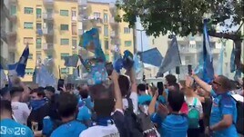 Napoli, è partita la grande festa