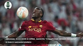 Abraham, ecco dove si opera. Mancini: "Champions? Nessun favorito"