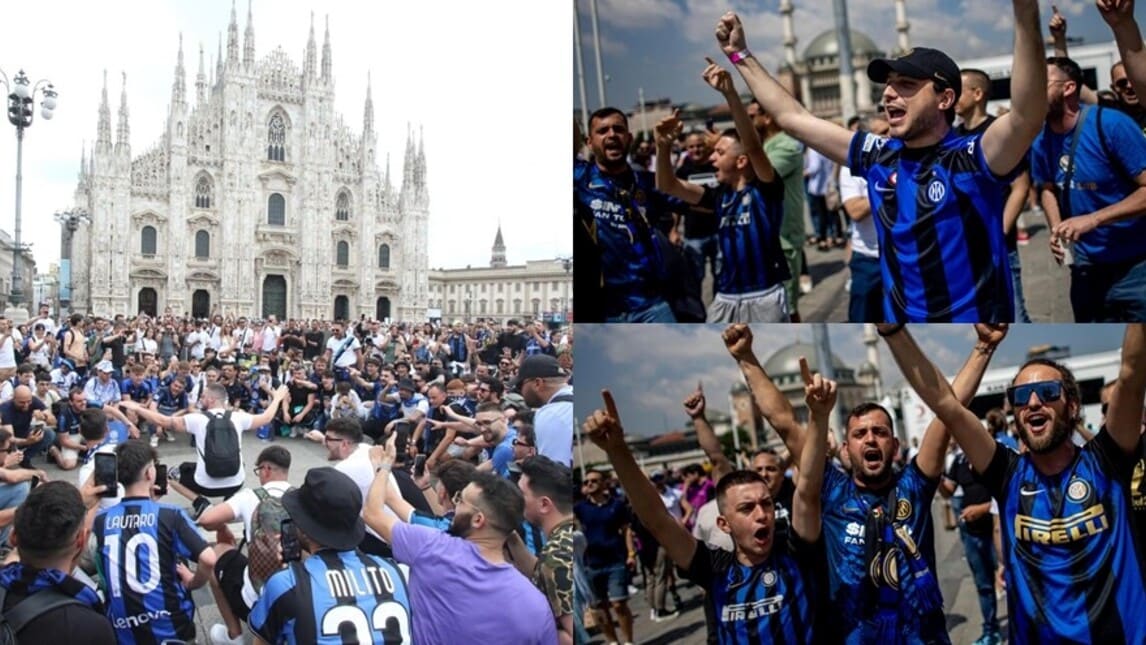 City-Inter, da Milano a Istanbul: la gioia e la carica dei tifosi nerazzurri