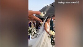 Spinazzola, matrimonio ad Assisi con Miriam