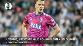 Juventus, riscattato Milik. Ronaldo entra nel Guinnes dei primati