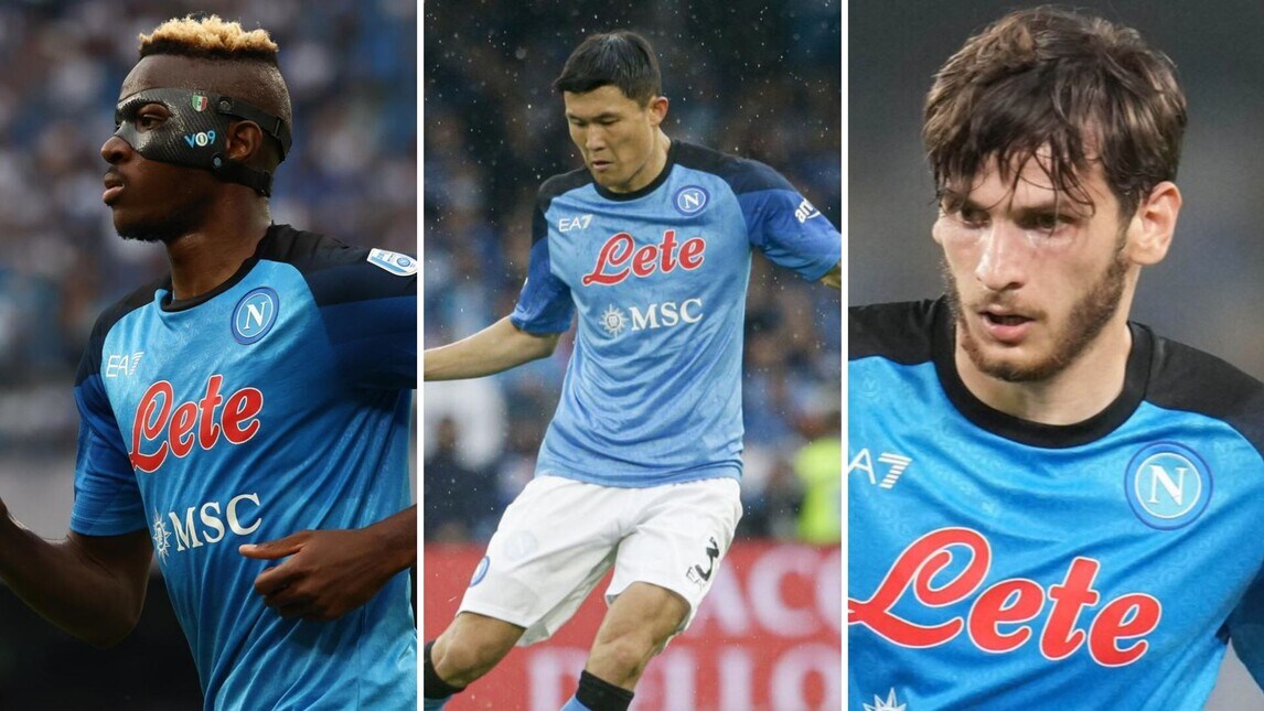 Napoli, i premi della stagione: da Osimhen a Kvara, gli azzurri dominano