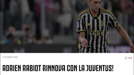 Juve, è ufficiale: Rabiot ha rinnovato