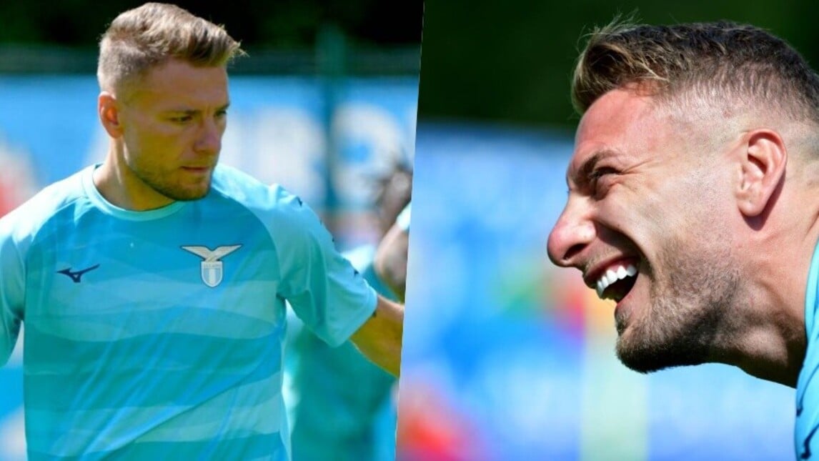 Lazio, sorriso Immobile: ad Auronzo i primi gol