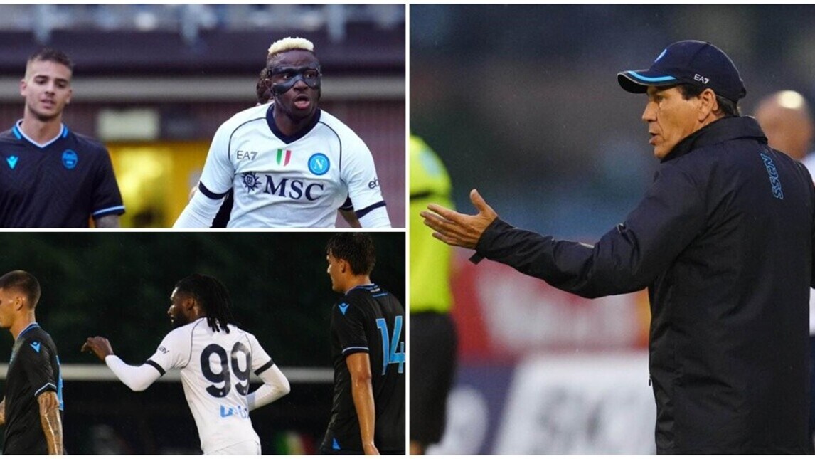 Napoli-Spal 1-1: solo un pari per Garcia nell'ultimo test a Dimaro