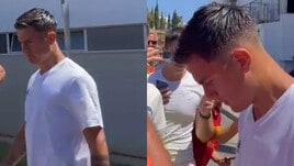 Dybala, la folla in Portogallo è tutta per lui: fan della Roma in estasi