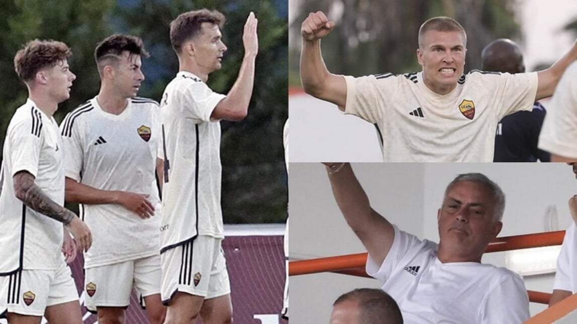 Roma, pareggio con il Braga: non basta El Shaarawy, Mourinho segue dalla tribuna