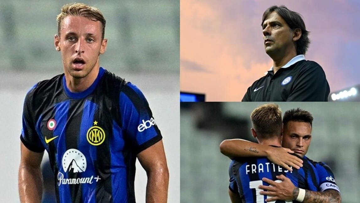 Inter, pari contro l'Al-Nassr di Ronaldo e Brozovic: prima gioia Frattesi