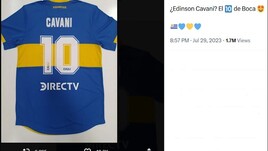 Ufficiale: Cavani è un nuovo giocatore del Boca Juniors