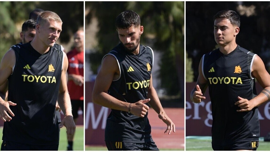 La Roma saluta il Portogallo: ultimo allenamento in Algarve