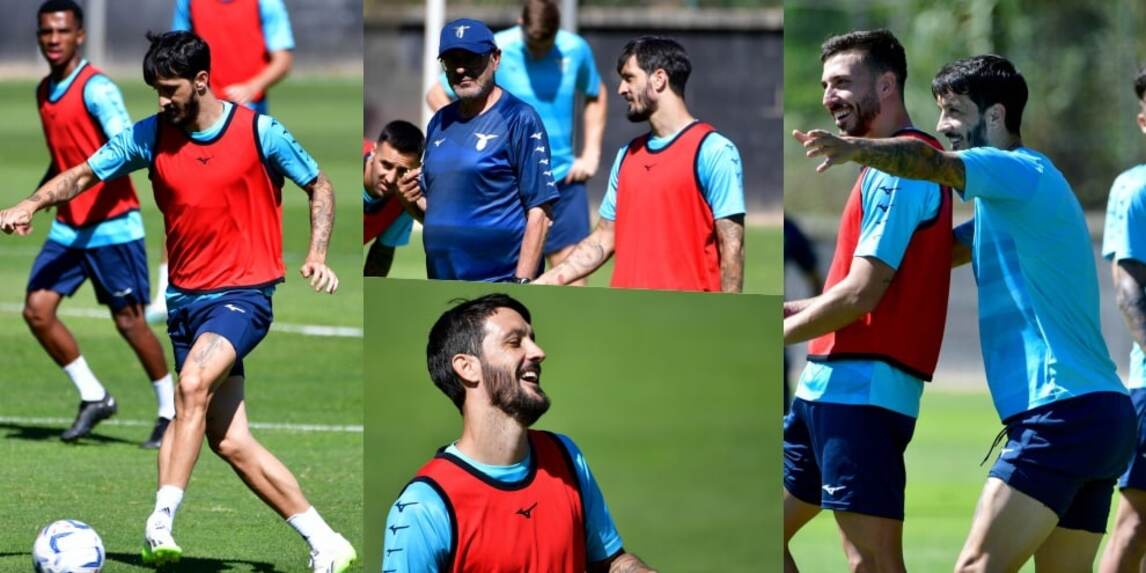 Luis Alberto e la Lazio ritrovano il sorriso: risate e classe in allenamento
