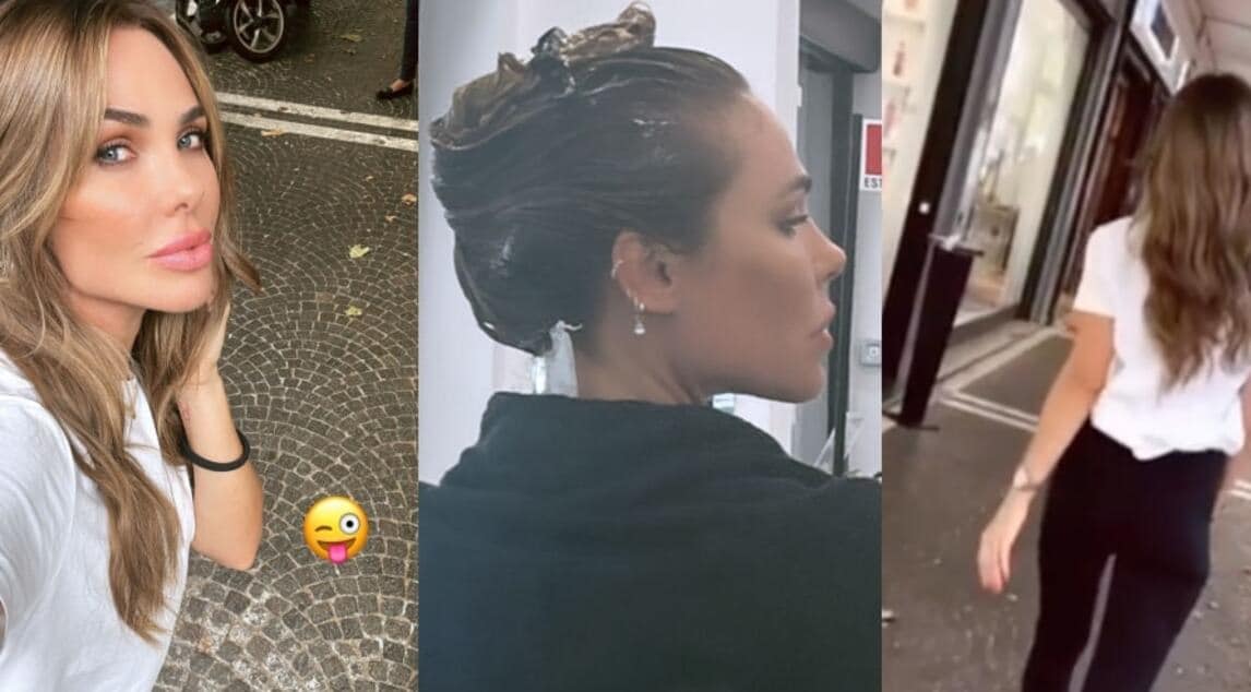 Ilary Blasi cambia look al ritorno delle vacanze: non è più bionda