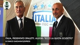 Italia, Spalletti: si presenta. Allegri: "Ecco la quota scudetto"