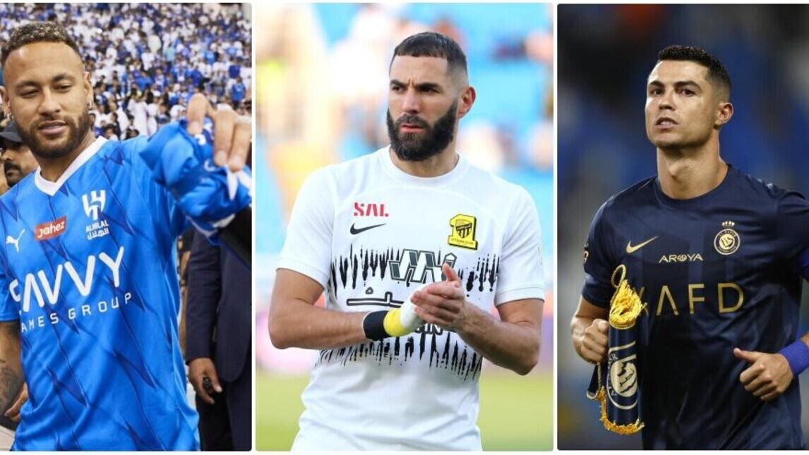 Arabia, gli stipendi top: da Neymar e Benzema a Ronaldo e Milinkovic