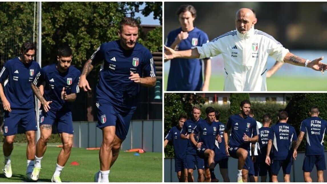Italia, Spalletti punta la Macedonia: capitan Immobile tira il gruppo
