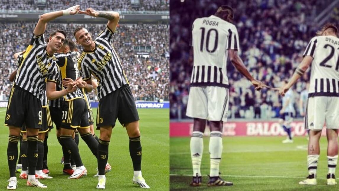 Vlahovic-Gatti come Dybala-Pogba: le esultanze in stile Dragon Ball