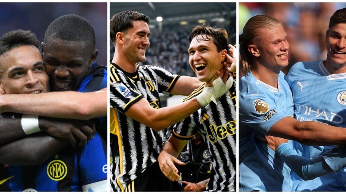 Juve e Inter si godono le coppie gol: ecco le più prolifiche d'Europa