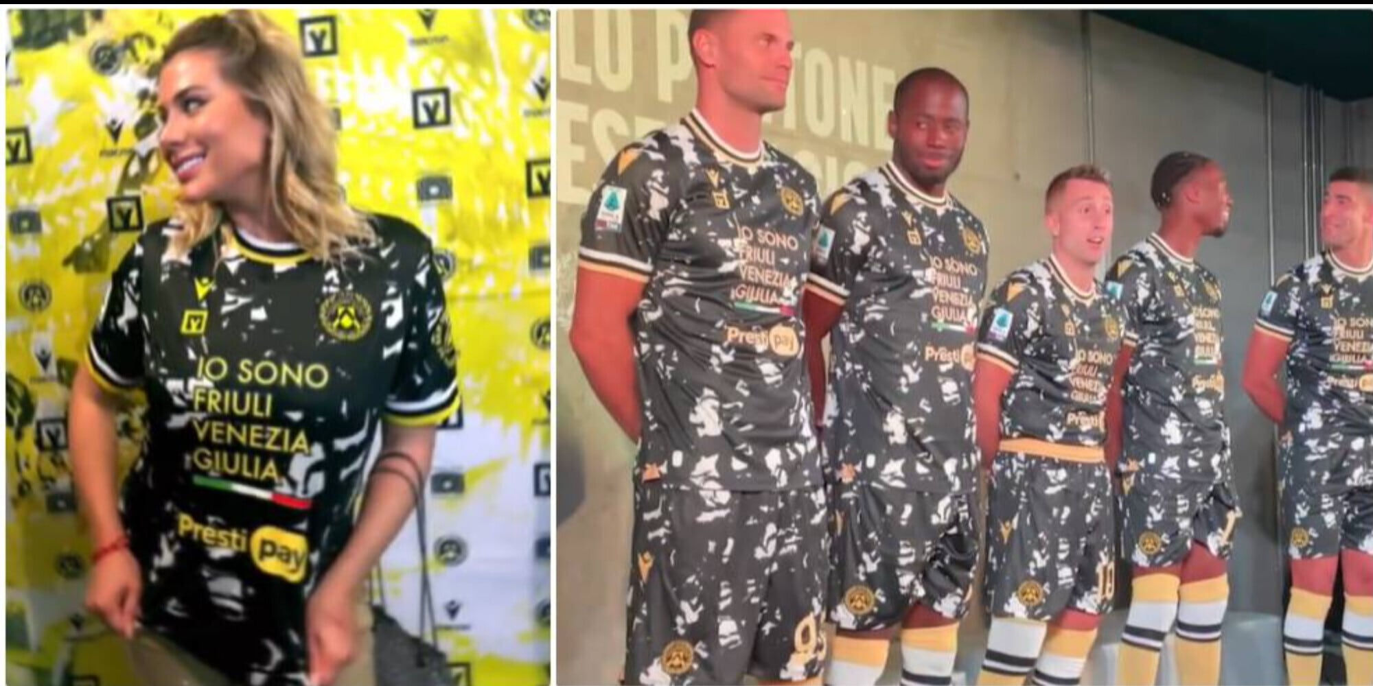 Udinese, presentazione show della maglia alla settimana della moda VIDEO