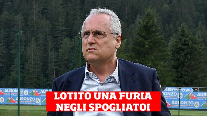Lotito, a confronto con Sarri