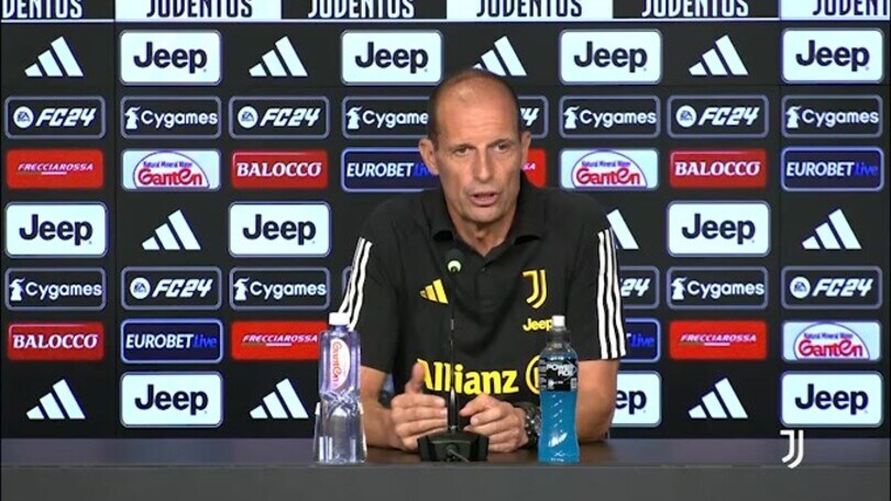 Allegri: "Alzare l'asticella? Sognare è bello ma..."
