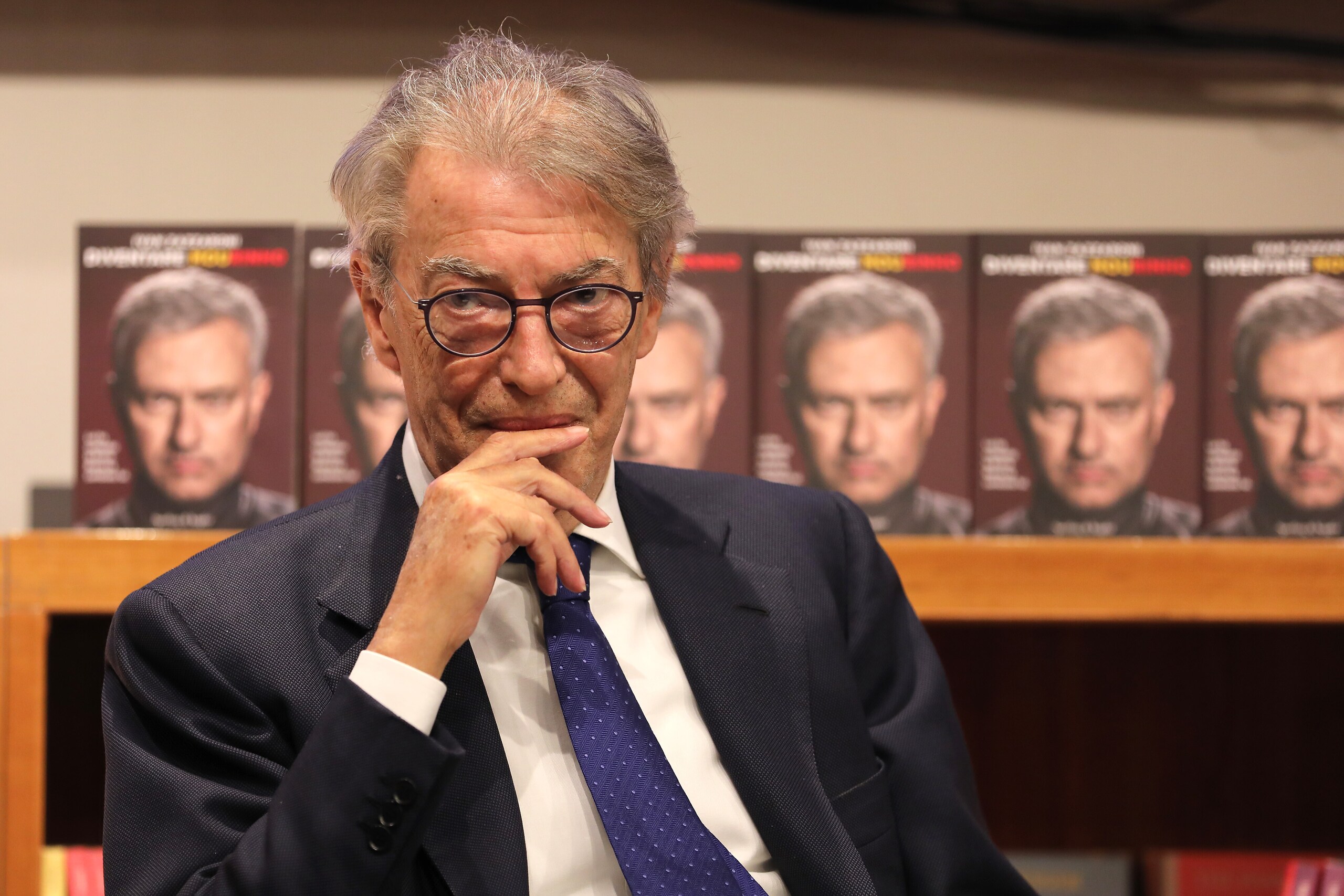 Moratti ricoverato per un'operazione. Roma, presentata la terza maglia