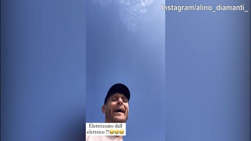 Diamanti racconta la sua giornata: "Mi sono stirato un polpaccio..."