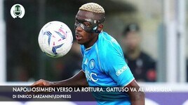 Napoli-Osimhen, verso la rottura. Gattuso va al Marsiglia