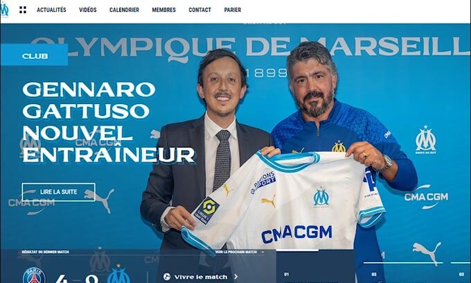 Ufficiale, Marsiglia: Gattuso è il nuovo allenatore