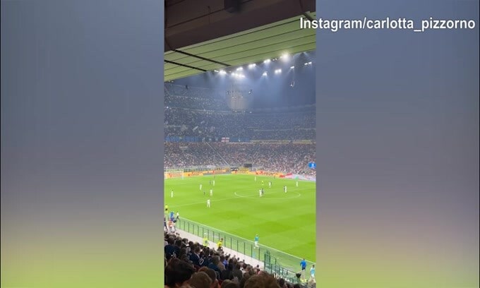 Sassuolo, entra Castillejo: la fidanzata riprende l'ingresso in campo
