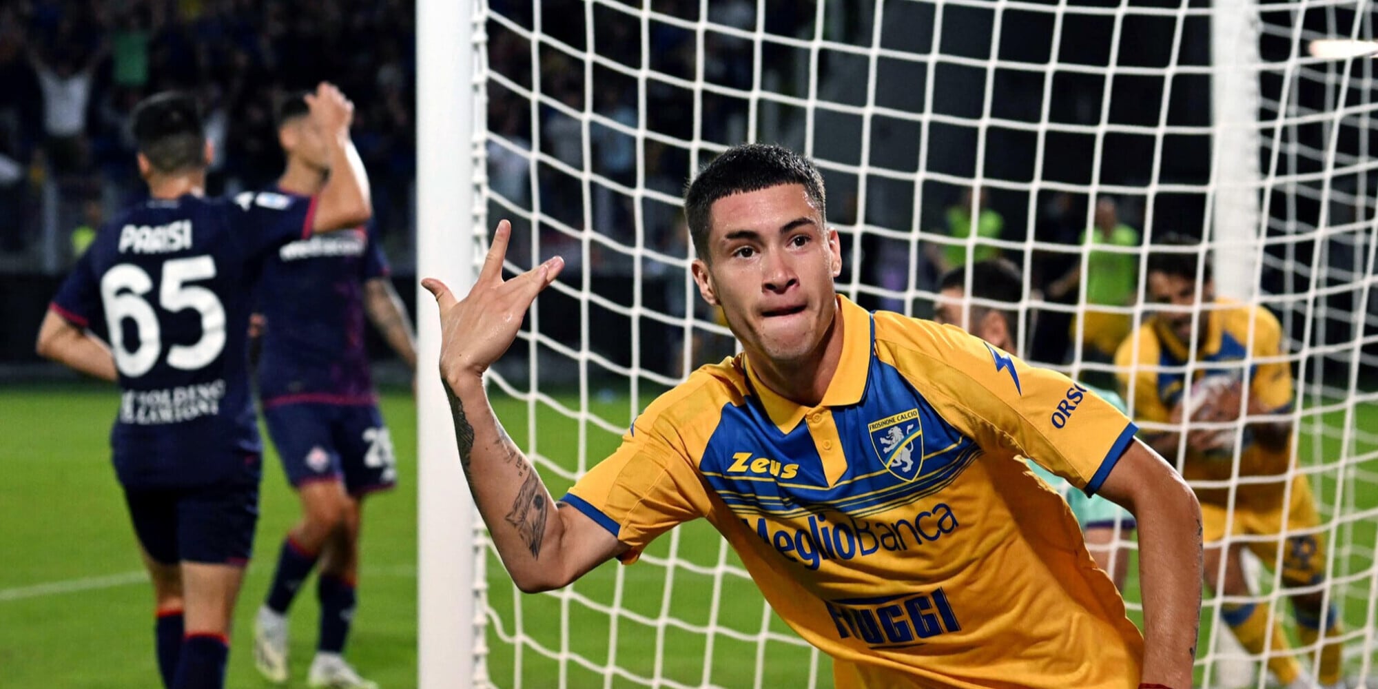 Soulé risponde a Nico: Fiorentina, occasione persa a Frosinone 1-1