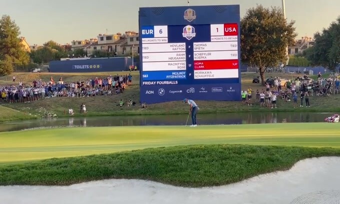Ryder Cup, la buca finale di Justin Rose fa esplodere il Marco Simone