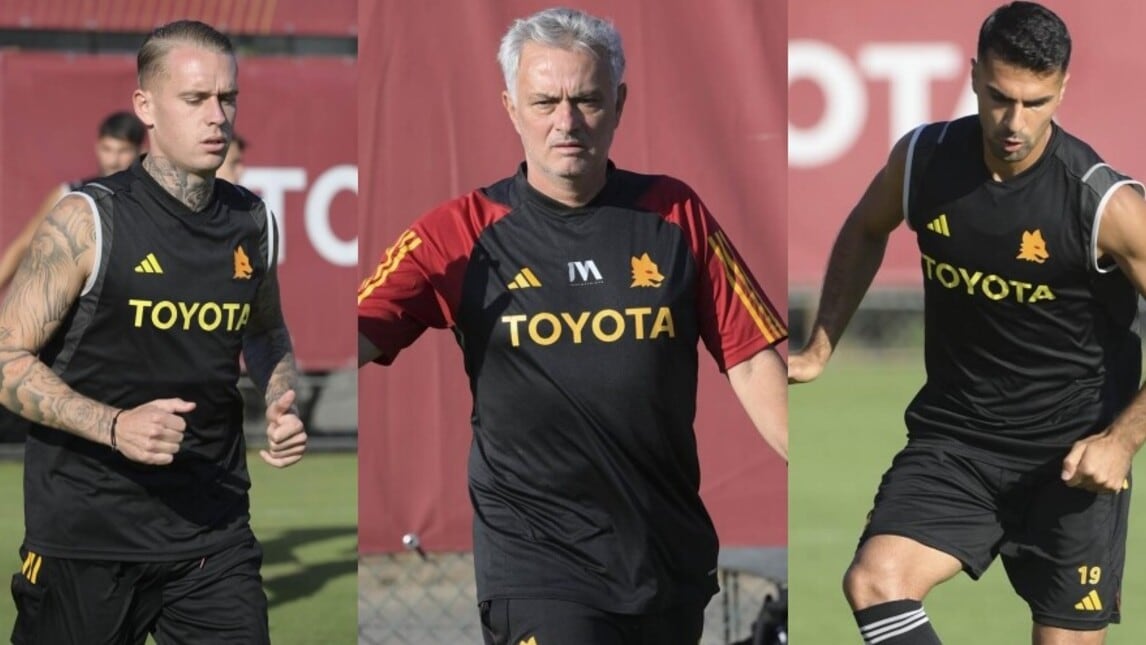Testa bassa e tanto lavoro: la Roma torna ad allenarsi a Trigoria dopo il ko con il Genoa